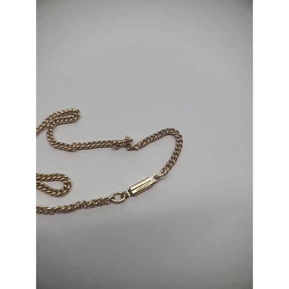 Vintage Necklace Chain Gold Tone Pendant Mother Mary Germany Match Religious - Picture 13 of 14